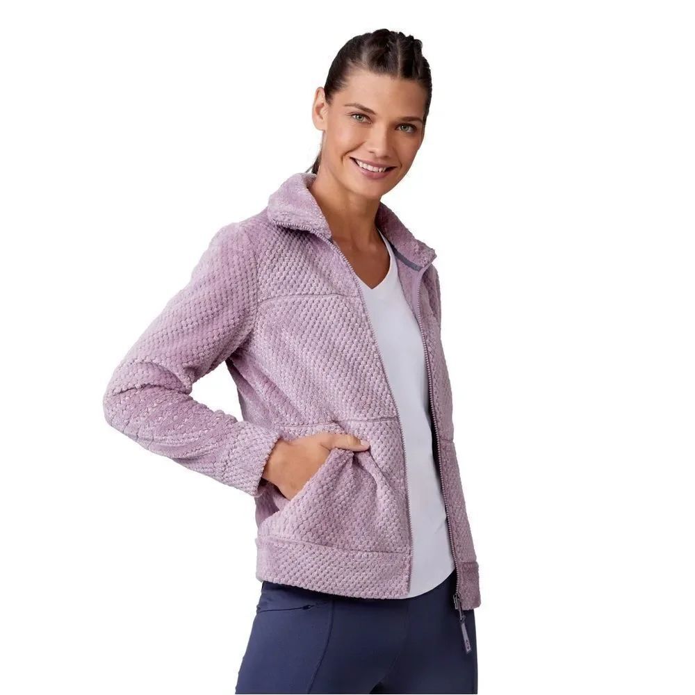 Free Country Women's Thistle Fleece Work Plush Zip Up Jacket Size XXL - Picture 3 of 8